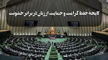 دولت و مجلس درباره لایحه حفظ کرامت و حمایت از زنان در برابر خشونت به تفاهم رسیدند؟