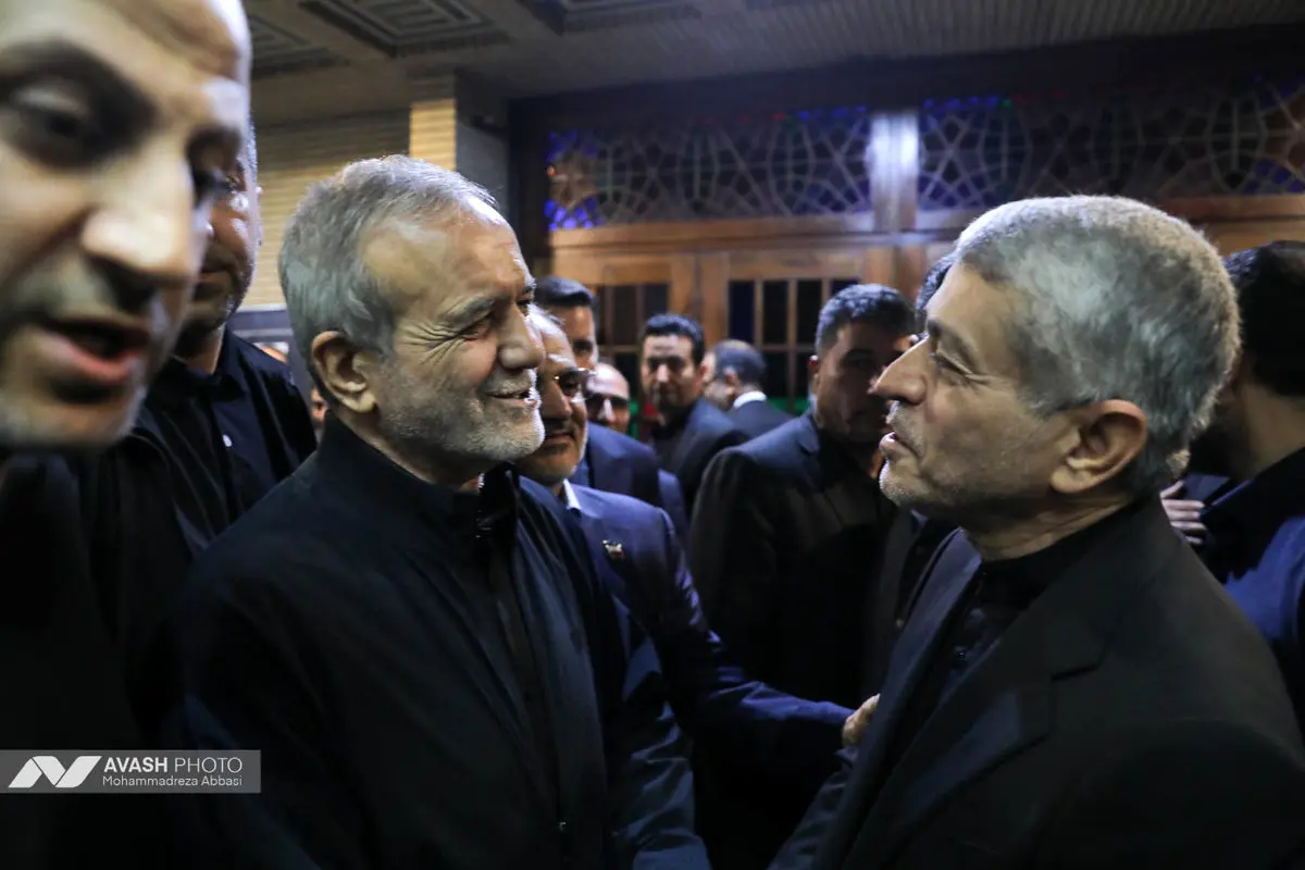 مراسم یادبود حسین طیب‌نیا
