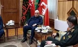 فرمانده حشد الشعبی عراق با سردار رادان دیدار کرد
