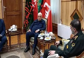 فرمانده حشد‌الشعبی عراق با سردار رادان دیدار کرد 
