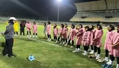 برگزاری تمرینات تیم فوتبال بانوان پرسپولیس