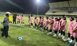 برگزاری تمرینات تیم فوتبال بانوان پرسپولیس