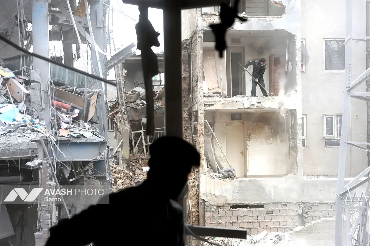 خسارات ناشی از تجاوز هوایی آمریکا و رژیم صهیونیستی به ایران - تهران