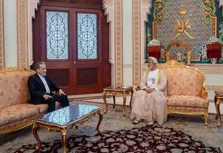 دیدار عراقچی با سلطان عمان