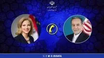 گفت‌وگوی تلفنی وزرای امور خارجه ایران و اتریش