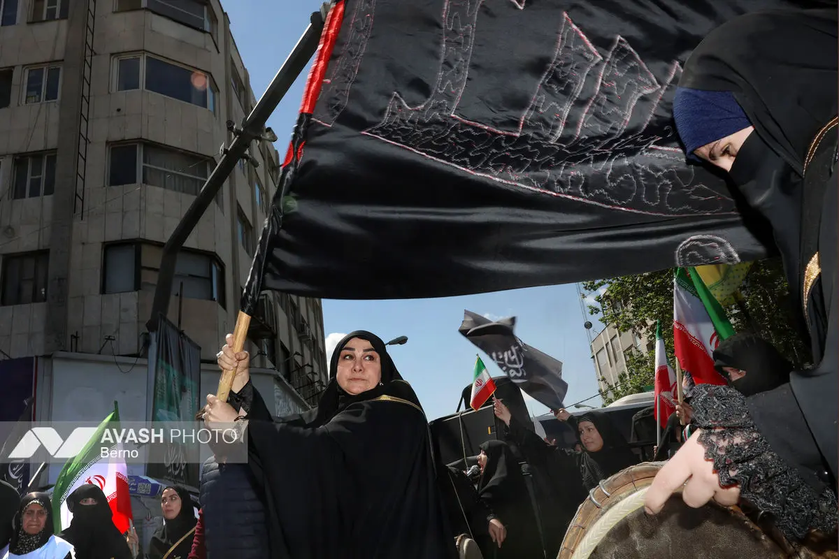 مراسم اربعین رهبر شهید انقلاب در تهران -۱