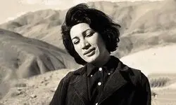 تشییع جنازه فروغ فرخزاد در سال ۱۳۴۵/ تصویر