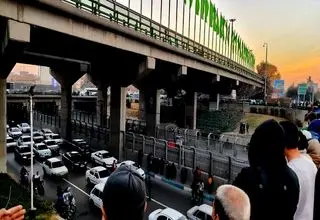 سقوط مرگبار مرد میانسال از پل نیایش تهران