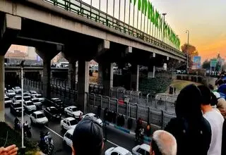 سقوط مرگبار مرد میانسال از پل نیایش تهران