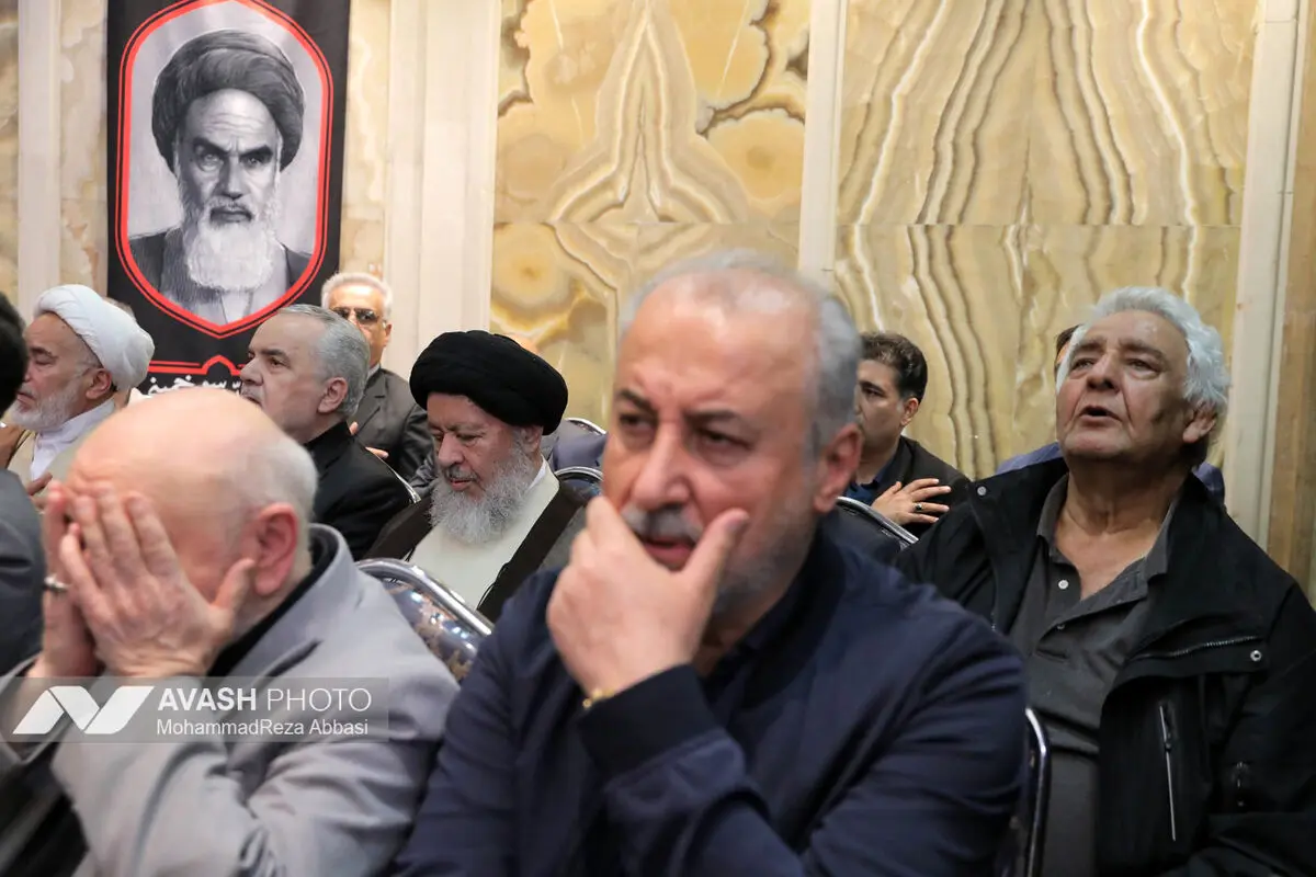 مراسم گرامیداشت شهید علی لاریجانی و فرزندش شهید مرتضی لاریجانی