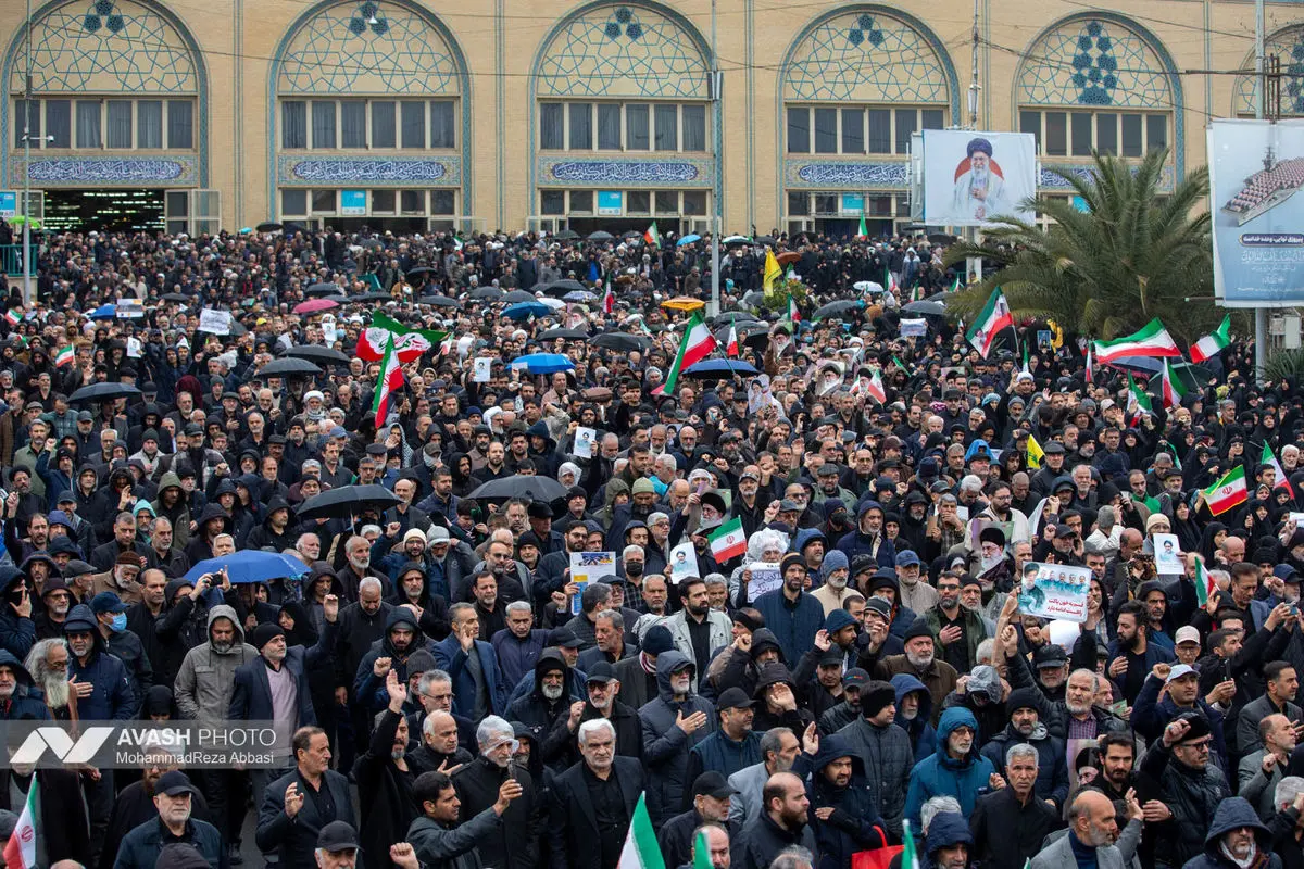 تشییع پیکر شهید اسماعیل خطیب وزیر اطلاعات