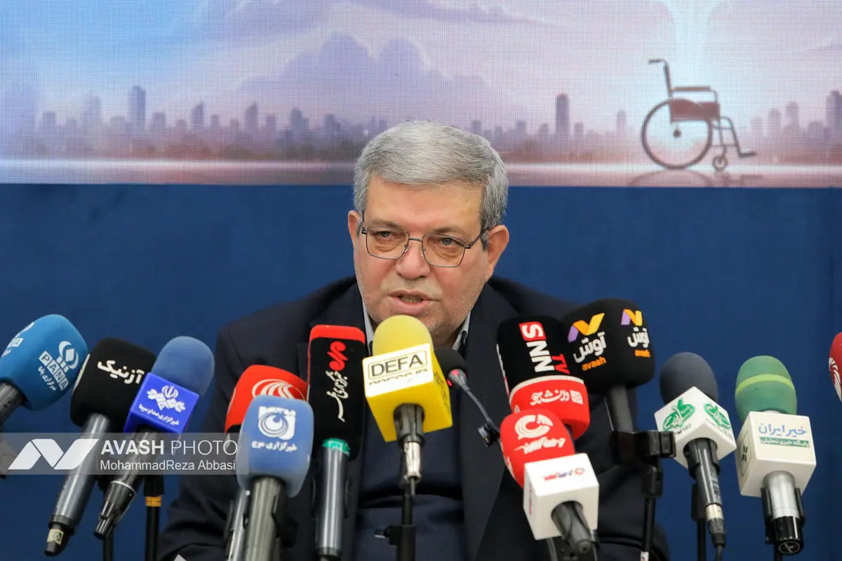 نشست خبری رئیس سازمان بهزیستی