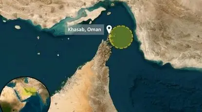 آتش سوزی یک فروند نفتکش متخلف دیگر در شرق تنگه هرمز