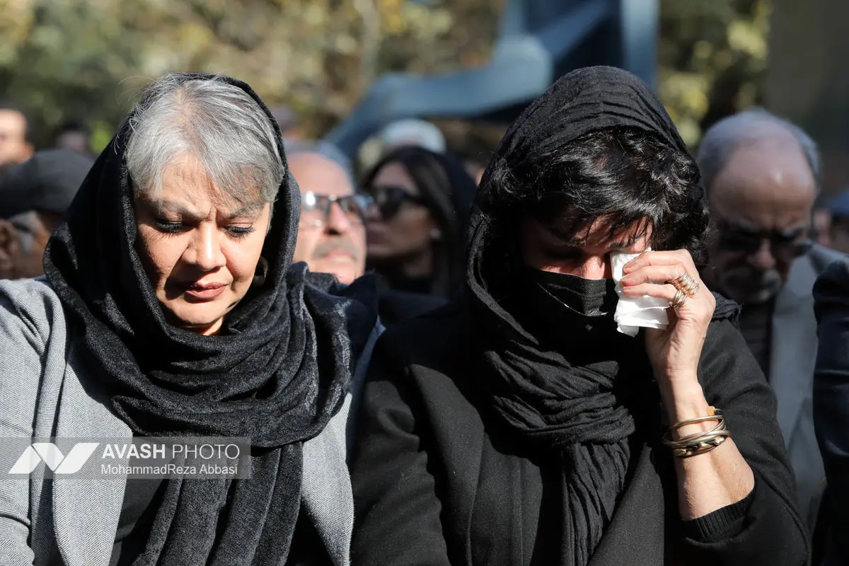 مراسم تشییع پیکر هادی مرزبان