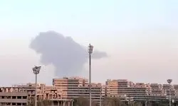 آتش‌سوزی یک انبار در جنوب تهران