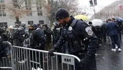 تدابیر شدید امنیتی در محدوده محل قرعه‌کشی جام جهانی + ببینید 