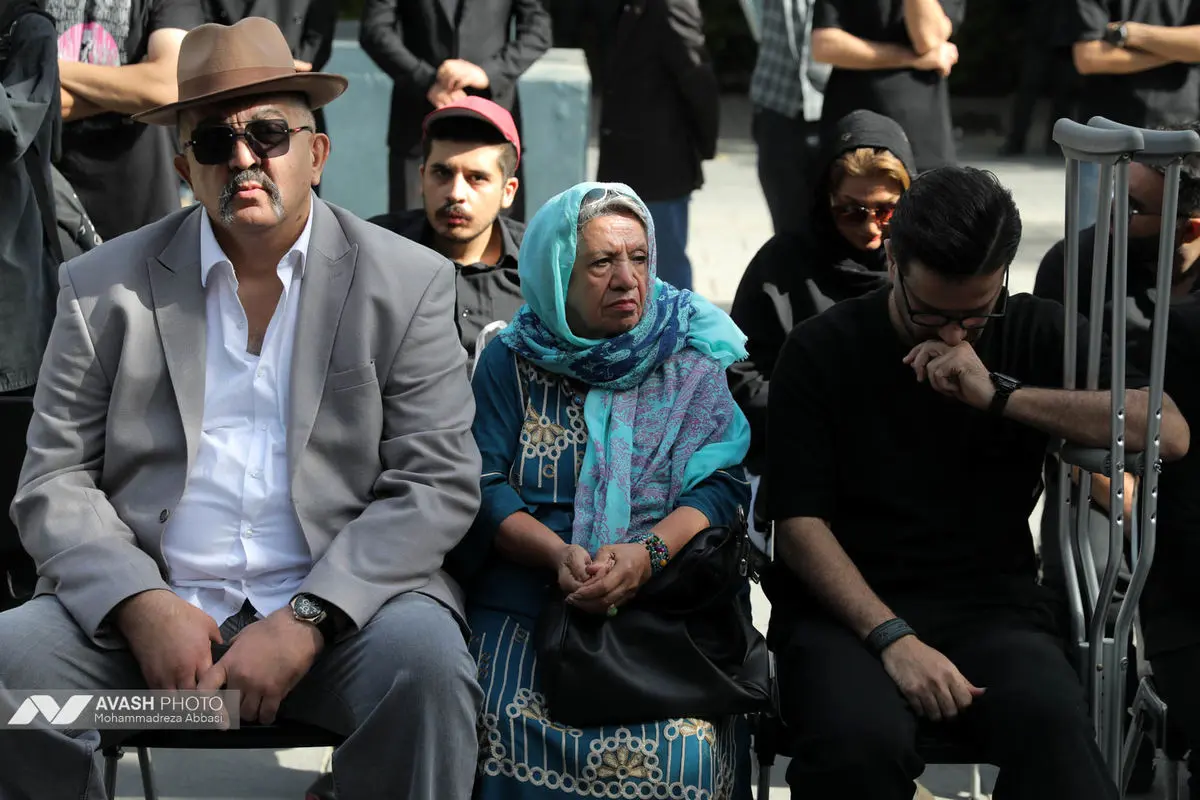 مراسم تشییع پیکر امید جهان