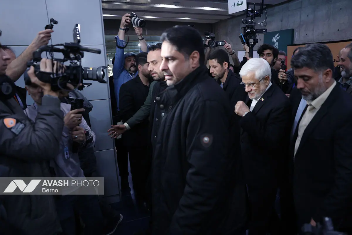 حضور محمدرضا عارف، معاون اول رئیس جمهور در پردیس سینمایی ملت