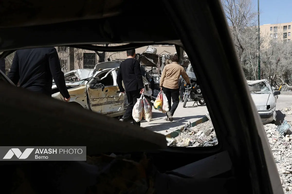 خسارات ناشی از تجاوز هوایی آمریکا و رژیم صهیونیستی به ایران - تهران