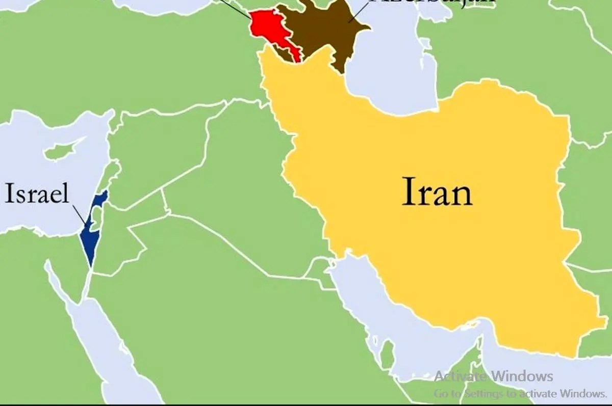 ایران تا اسرائیل چند کیلومتر فاصله دارد؟