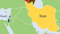 مساحت اسرائیل اندازه کدام شهر ایران است؟