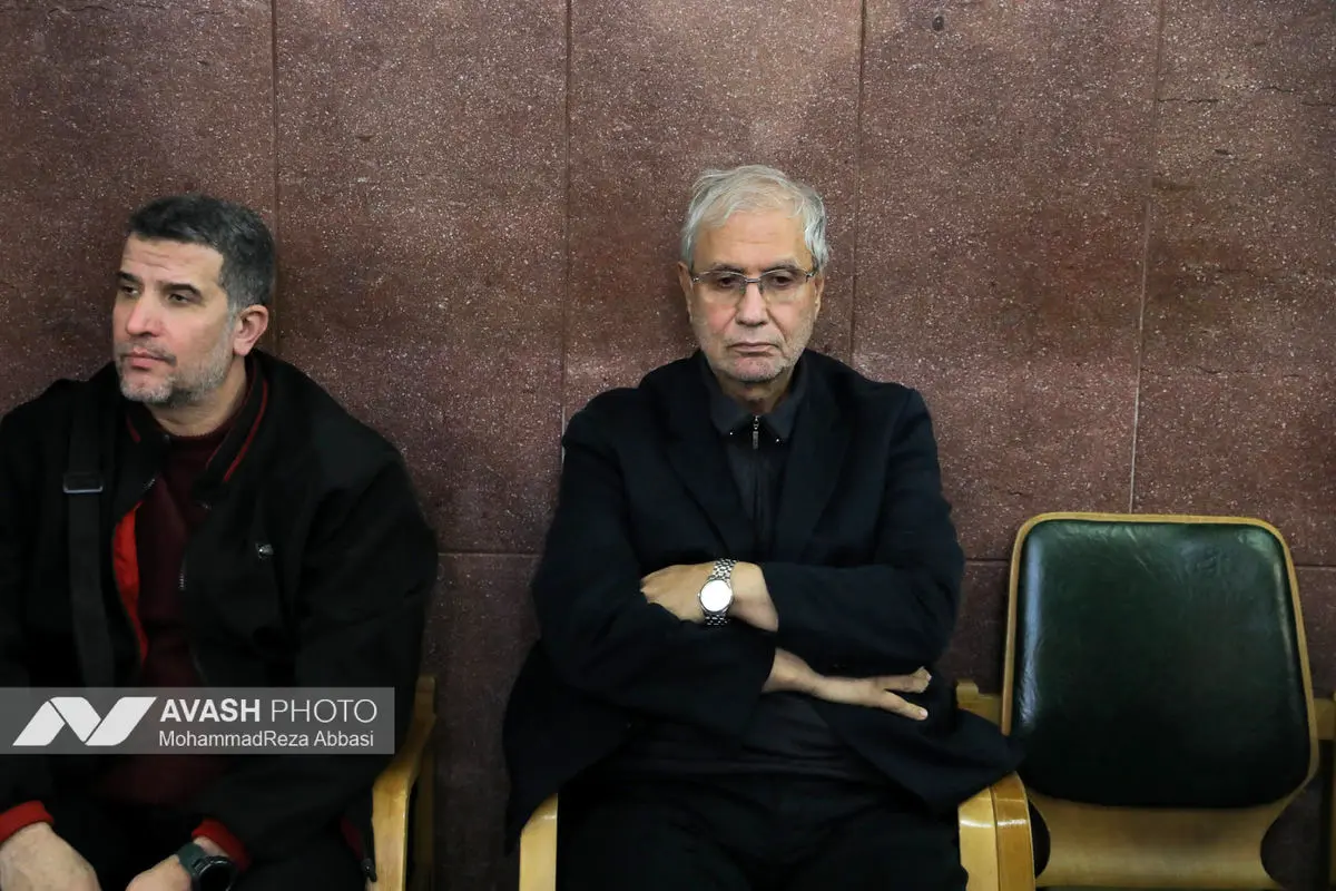 مراسم ترحیم اشرف بروجردی