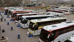  اختصاص بیش از۱۰هزار اتوبوس برای خدمت‌رسانی رایگان به زائران مراسم تشییع درتهران، قم و مشهد