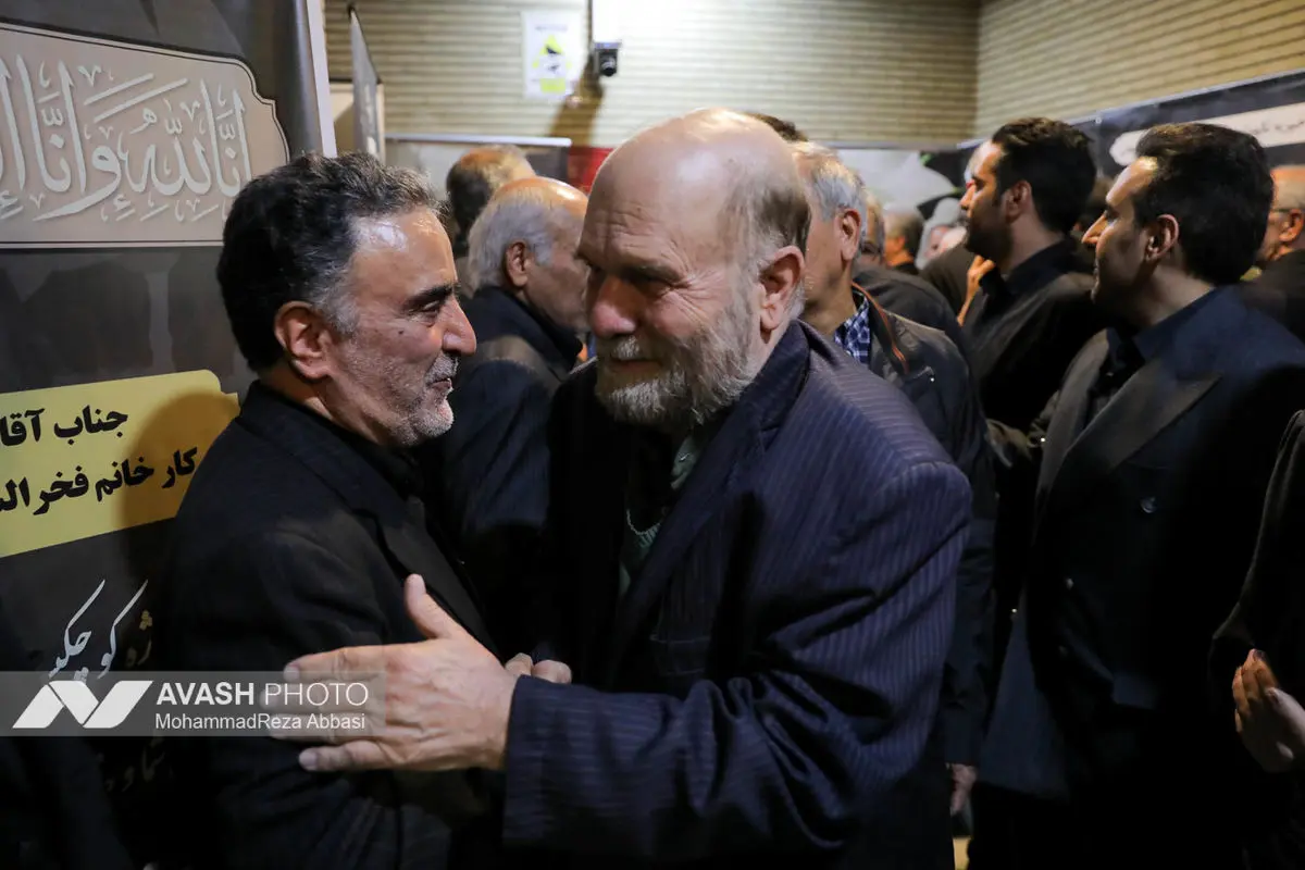 مراسم ترحیم سیدمحمد تاج‌زاده