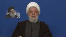 دیدار عراقچی با شیخ نعیم قاسم و تأکید بر حمایت از لبنان
