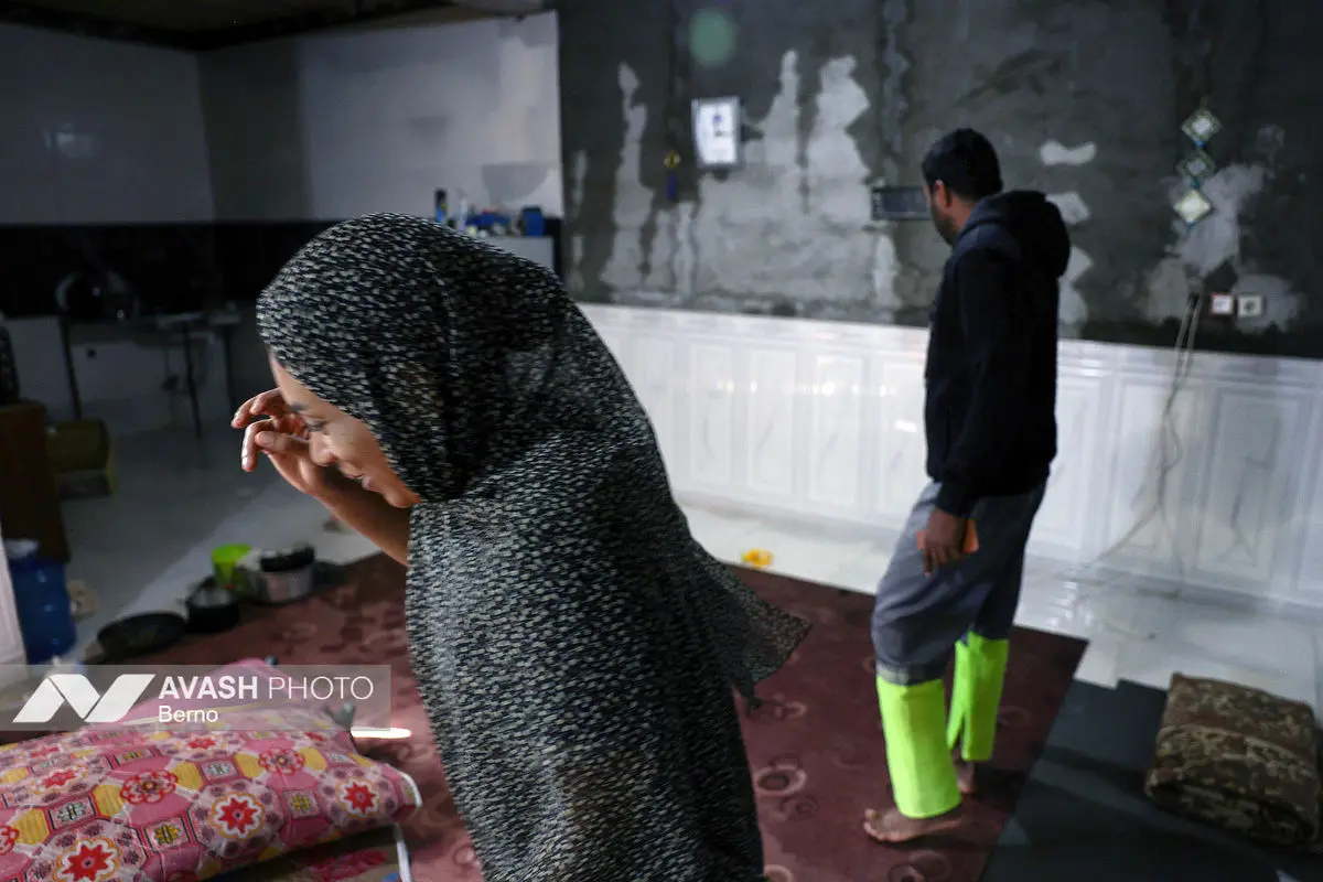 جزیره قشم پس از وقوع سیل