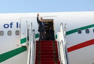 پزشکیان وارد بیشکک شد