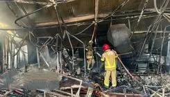 علت حادثه حریق در بازارچه جنت در دست بررسی است