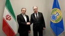 دیدار وزیر امور خارجه با رئیس سازمان منع سلاح‌های شیمیایی 