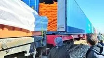 انتقال ۶۰ هزار تن کالا به افغانستان از طریق گذرگاه ریلی خواف-هرات