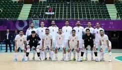 صعود تیم ملی فوتسال ایران به نیمه نهایی