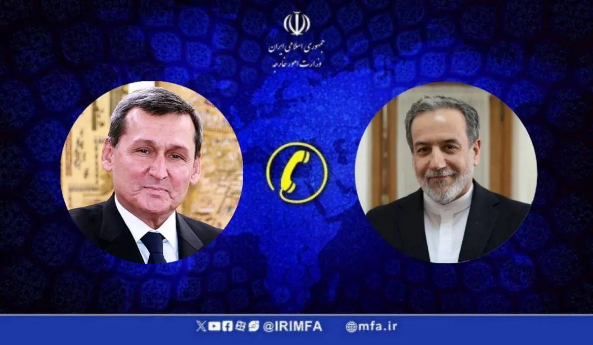 گفت‌وگوی تلفنی وزیران امور خارجه ایران و ترکمنستان