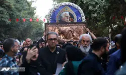  تشییع پیکر مرحوم «استاد محمود فرشچیان» 