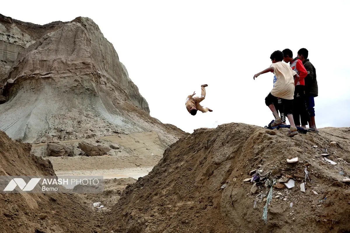 جزیره قشم پس از وقوع سیل