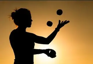«جاگلینگ»؛ تردستی یا ورزش؟