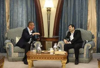 وزیر ورزش و رئیس فدراسیون جهانی قایقرانی با هم دیدار کردند