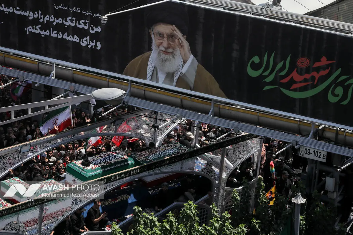 مراسم تشییع پیکر مطهر رهبر شهید انقلاب در تهران -