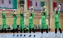 تمرینات تیم ملی فوتسال زنان قبل از مسابقه با قرقیزستان برگزار شد 