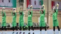 تمرینات تیم ملی فوتسال زنان قبل از مسابقه با قرقیزستان برگزار شد 