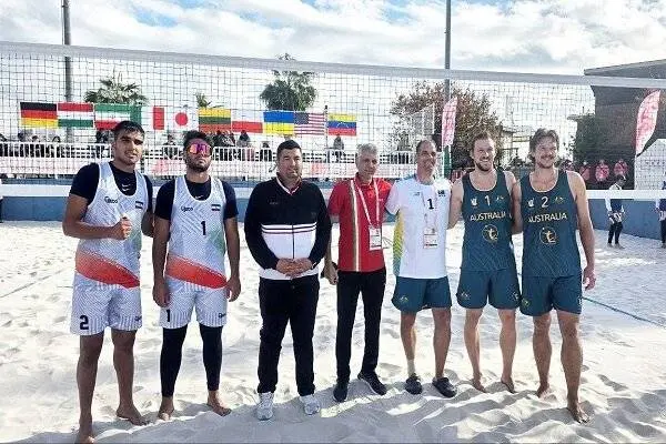 ورود تیم «ب» والیبال ساحلی به جمع ۱۶ تیم برتر