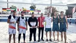 ورود تیم «ب» والیبال ساحلی به جمع ۱۶ تیم برتر