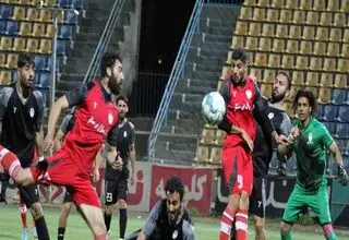 تعویق یک بازی لیگ دسته اول 