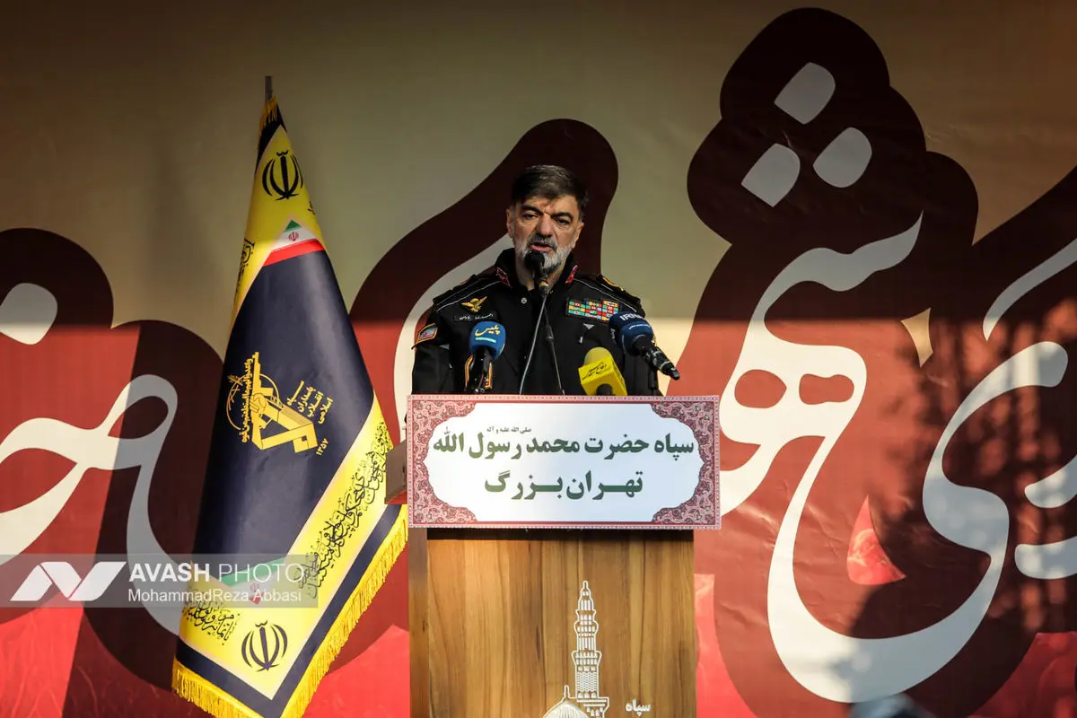 مراسم تشییع پیکرهای ۱۰۰ شهید گمنام - تهران