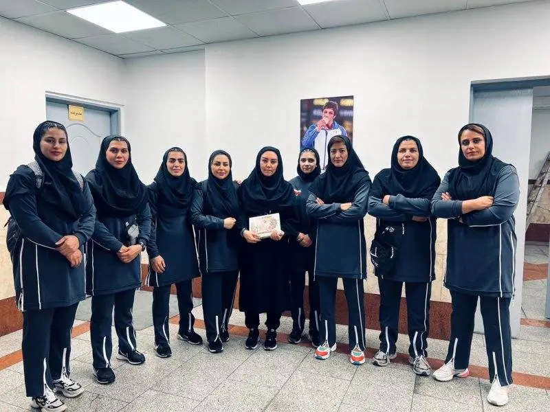 کشتی‌گیران زن آلیش ایران راهی هند شدند