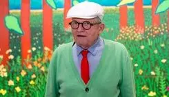 اثر مشهور «دیوید هاکنی» به حراج گذاشته شد