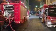 جزئیات آتش سوزی در اتوبان بعثت تهران
